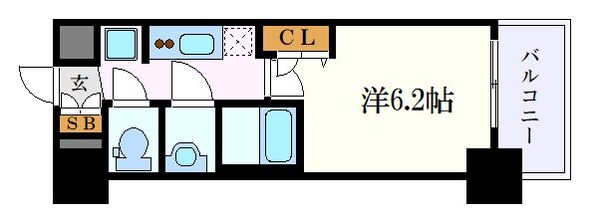 メイクス矢場町の物件間取画像